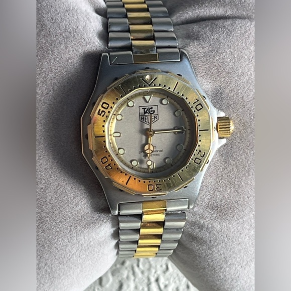 Tag Heuer Luxury 934-215 cream dial ladies watch Professional 3000 series. - Picture 1 of 15